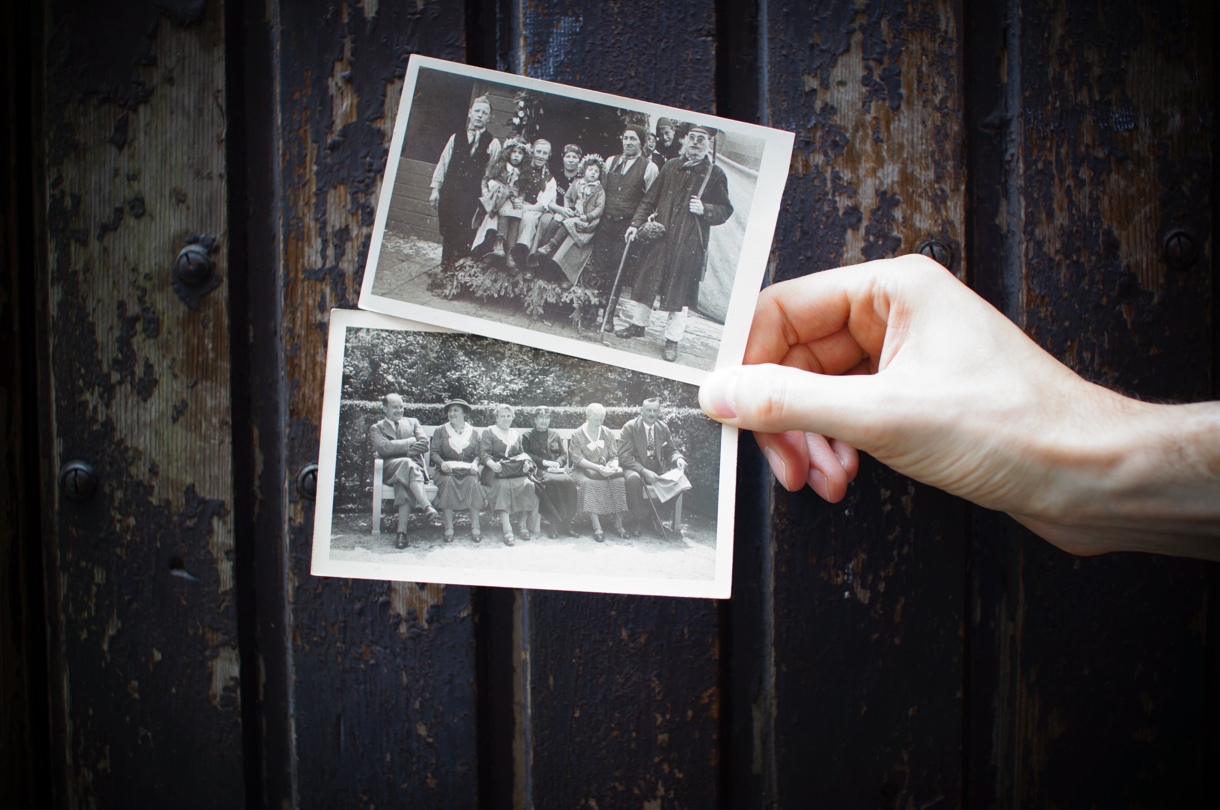 family from different times pictures