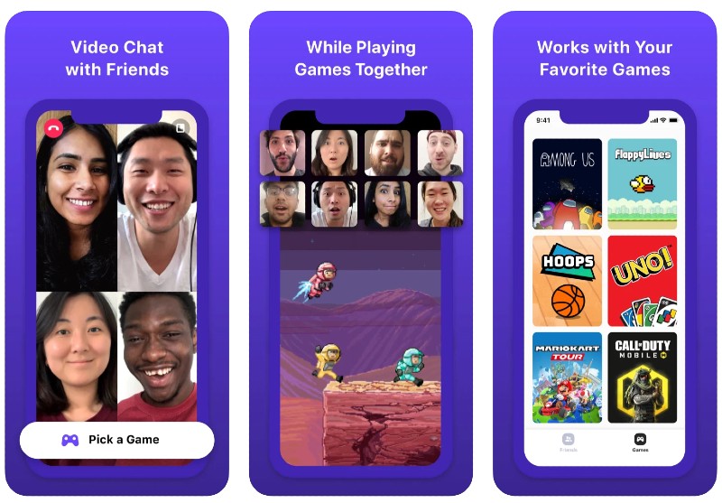 React Native apps: Bunch app screenshots