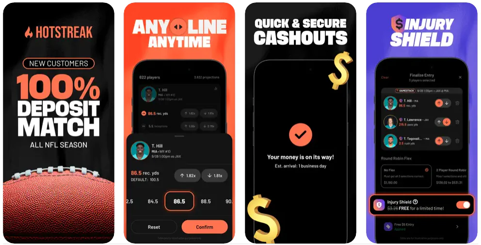 HotStreak App Screenshot