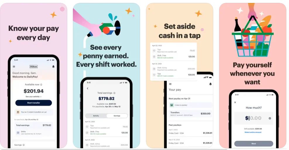 DailyPay App Screenshot