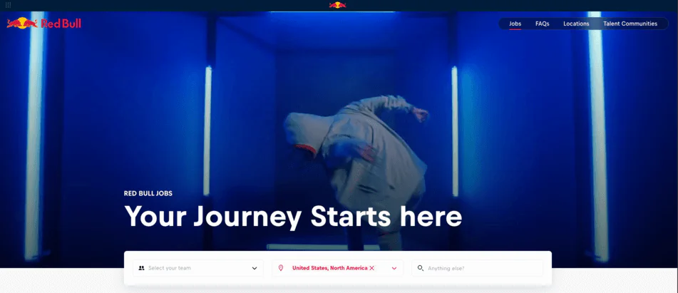 Next.js websites: Red Bull Jobs