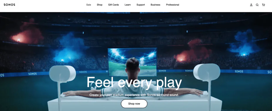 Next.js websites: Sonos