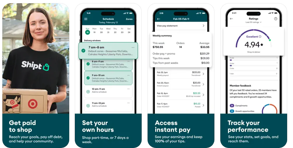 Shipt App Screenshots