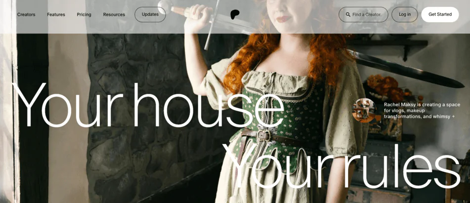 Next.js websites: Patreon