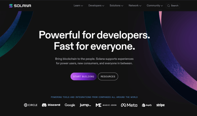 Next.js websites: Solana