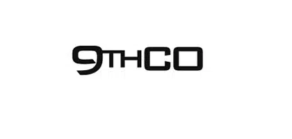 The image shows the text 9THCO in a bold, modern, black font on a white background, reflecting the sleek branding often used by top headless CMS agencies.