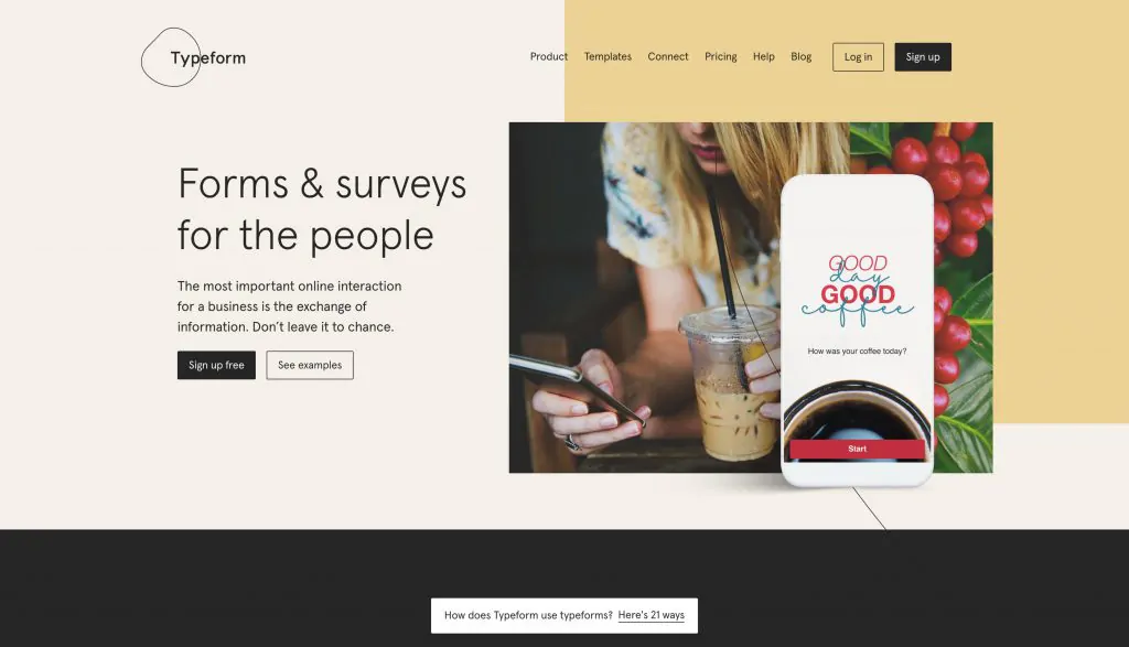 Next.js websites: Typeform