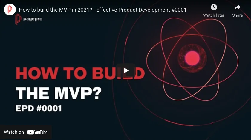 youtube video on how to build the mvp