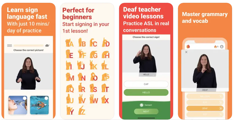 Lingvano App Screenshots
