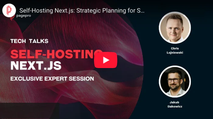 Self Hosting Nextjs Live Session YouTube Thumbnail