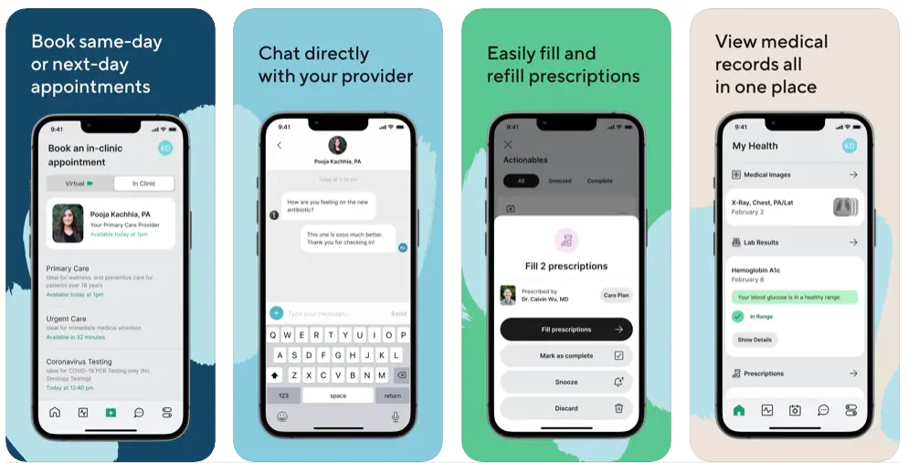Carby Health App Screenshots