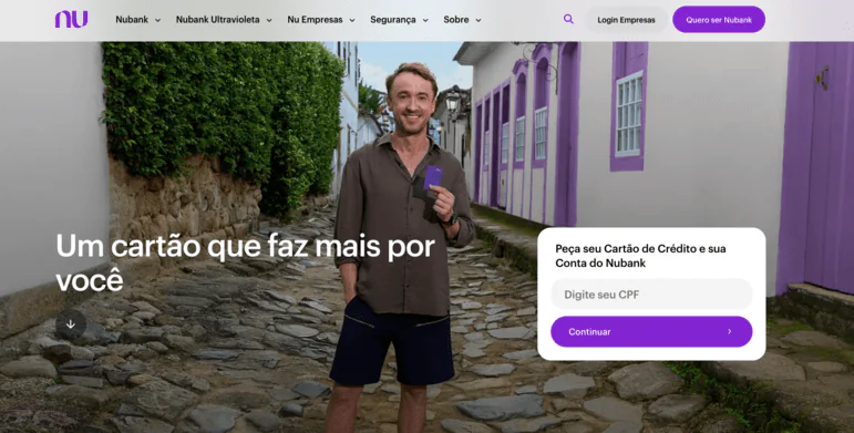 Next.js websites: Nubank
